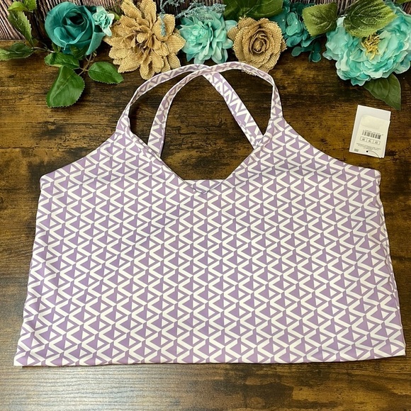 Curve Summer Tops - Cotton On Curve Active Boyfriend Tee Lavender Size 16